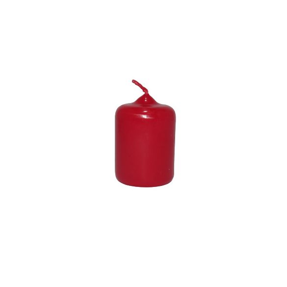 Gyertya kis adventi piros 4 cm x 6 cm, 4db/csomag