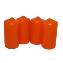   Gyertya óriás adventi narancssárga 5 cm X 10 cm, 4db/csomag