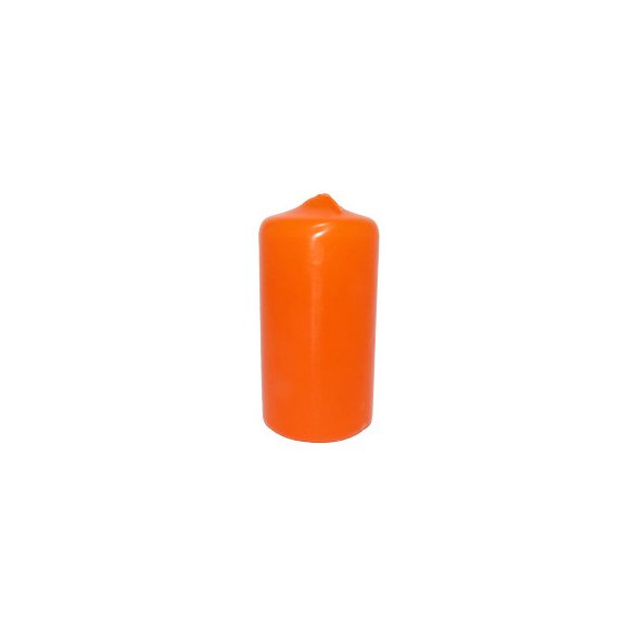 Gyertya óriás adventi narancssárga 5 cm X 10 cm, 4db/csomag