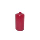 Gyertya óriás adventi piros 5 cm X 10 cm, 4db/csomag