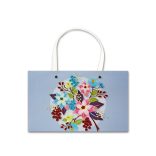 Ajándéktasak fekvő virágos 28 cm x 10 cm x 17cm