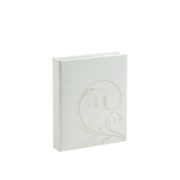   Fényképalbum elküvői bőrhatású fehér, 36db 10x18cm-es képhez