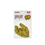 Lufi arany metál 30 cm, 4 db/csomag