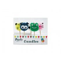 Tortagyerty állatos 1X1 cm, 5 db/csomag