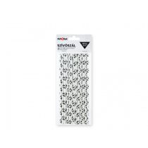 Szívószál focis 25db 19,5cm