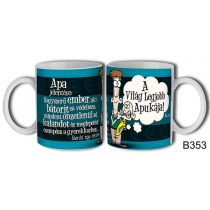 Bögre A világ legjobb Apukája 3 dl