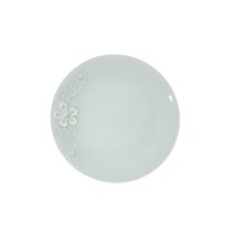 Dombormintával díszített ünnepi dekor tál 20 cm