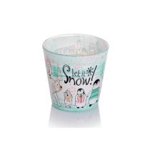   Illatgyertya pohár édes cukorka illatú kis állatokkal 115 g