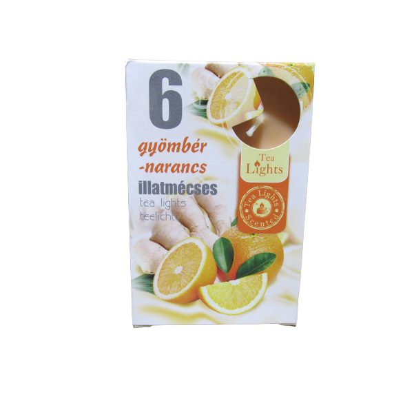 Illatmécses gyömbér-narancs illatú 6db/csomag