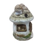 Gyertyatartó kerámia házikó nagy, 21 cm x 13,5 cm