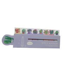 Sticky marker kaktuszos kék 16 cm X 5 cm