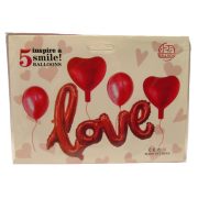 LOVE lufiszett 5 db/csomag
