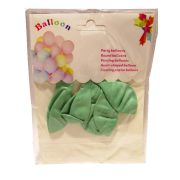 Lufi menta zöld 25 cm, 6 db/csomag