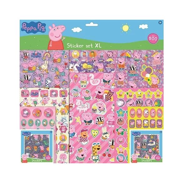 Peppa malac matrica szett XL 500 db/csomag