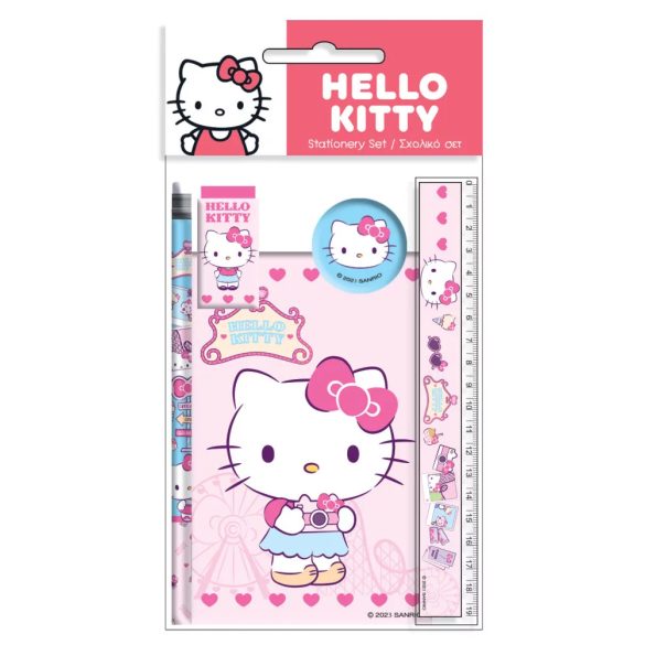 Hello Kitty írószer szett 5 db-os