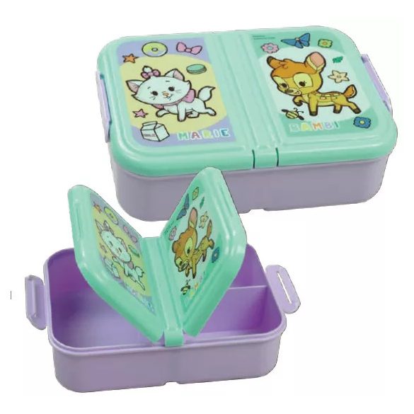 Disney Classics több rekeszes uzsonnás doboz, szendvicsdoboz