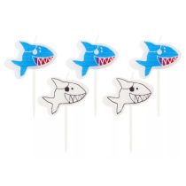 Tortagyertya Shark, Cápa, gyertya szett 5 db-os