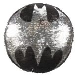 Párna Batman átfordítható flitteres formapárna 30 cm