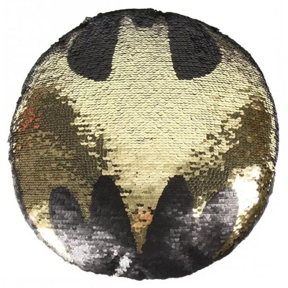 Párna Batman átfordítható flitteres formapárna 30 cm