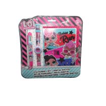 LOL Surprise napló + 6 színű toll + digitális karóra