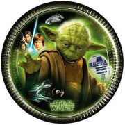 Papír tányér Star Wars 8 db-os 19,5 cm