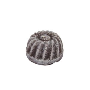 Gyertya süti figura barna színű 6 cm X 4 cm