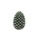 Gyertya kis toboz zöld színű 5 cm X 7 cm