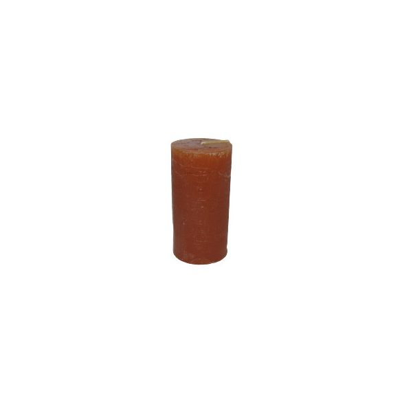 Gyertya rusztikus adventi méz színű 4 cm X 8 cm, 4db/csomag