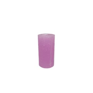 Gyertya rusztikus adventi rózsaszínű 4 cm X 8 cm, 4db/csomag