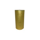 Gyertya rusztikus adventi arany színű 5 cm X 10 cm, 4db/csomag