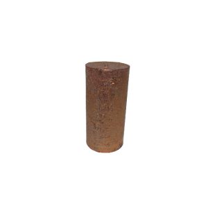 Gyertya rusztikus adventi bronz színű 5 cm X 10 cm, 4db/csomag