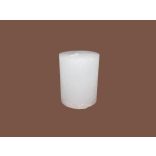 Gyertya rusztikus adventi fehér színű 6 cm X 7 cm, 4db/csomag