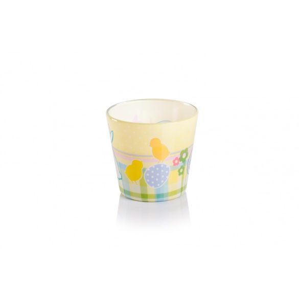 Illatgyertya poharas húsvéti, virág illatú 