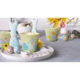 Illatgyertya poharas húsvéti, virág illatú 