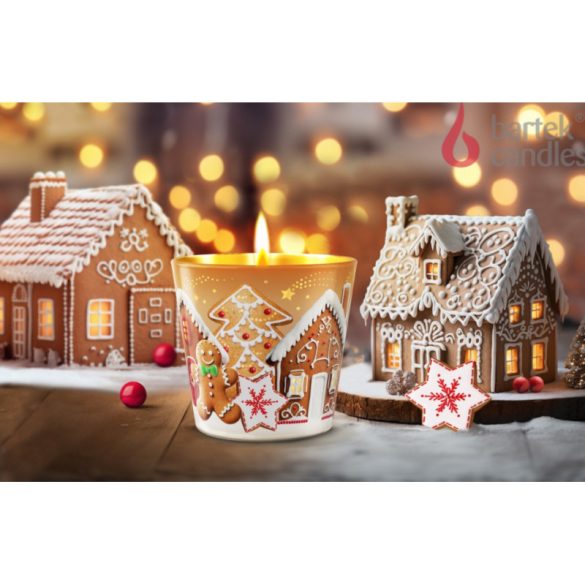  Illatgyertya pohár Gingerbread Town mézeskalács illatú  115 g