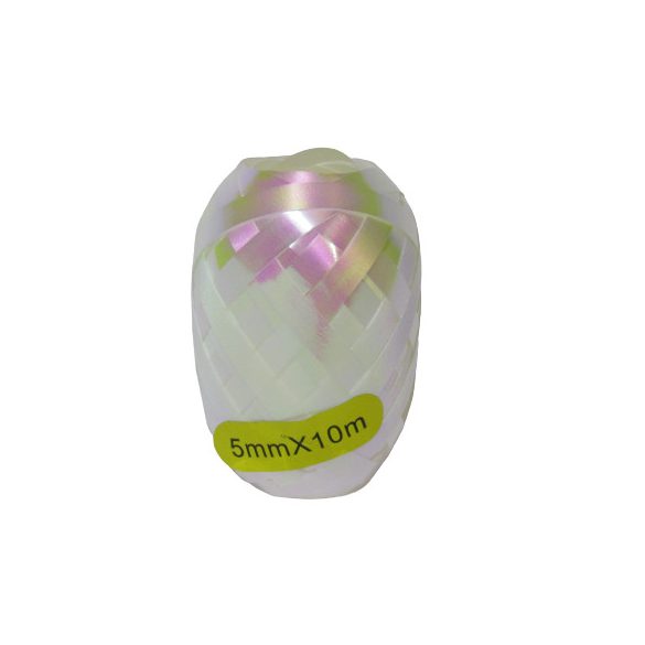 Hordó kötöző gyöngyház színű 10 m X 5 mm