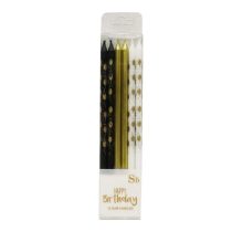 Tortagyertya arany lufikkal 12 db/csomag