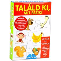   Társasjáték Találd ki, mit eszik! – Párosító játék