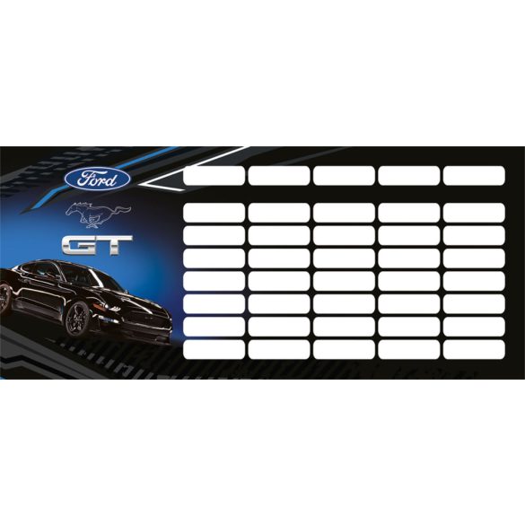 Órarend 18 x 7 cm, több féle