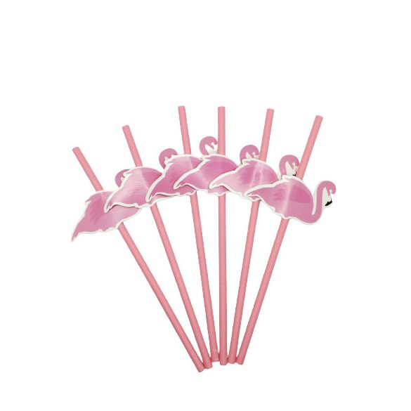 Koktél szett flamingós 31db-os