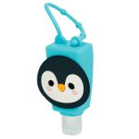 Kézfertőtlenítő Gél, Szilikon Tartóban - Édes Állatok 29ml