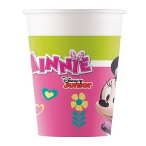 Papír pohár Minnie Happy Helpers mintás 2 dl, 8 db/csomag
