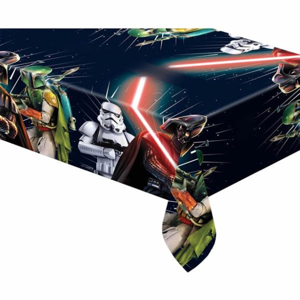 Asztalterítő Star Wars Galaxy műanyag 120 cm x 180 cm