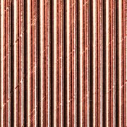 Szívószál rose gold színű 19,5 cm, 10 db/csomag