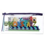 Írószer Szett, 7 db-os - Szörnyecskék