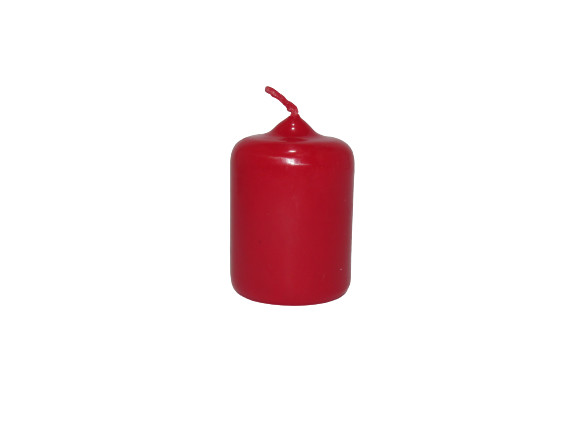 Gyertya kis adventi piros 4 cm x 6 cm, 4db/csomag
