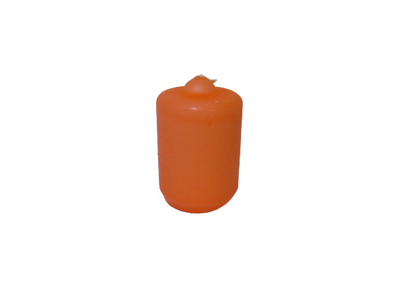 Gyertya kis adventi narancssárga 4 cm x 6 cm, 4db/csomag
