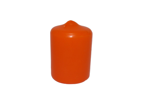 Gyertya nagy adventi narancssárga 5 cm X 7 cm, 4db/csomag
