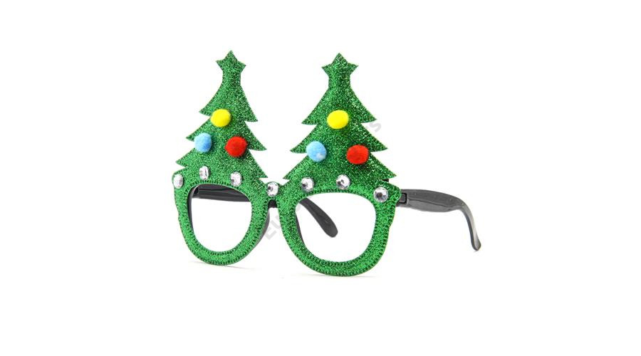 Karácsonyi Party szemüveg fenyőfás
