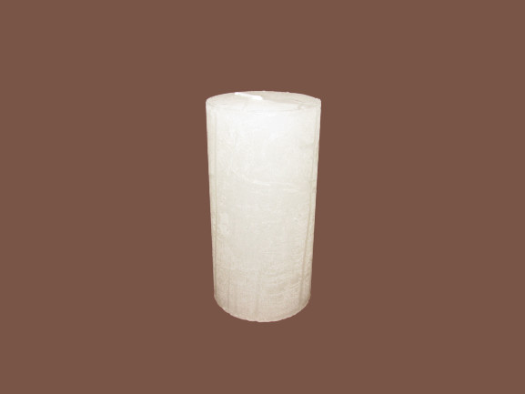 Gyertya rusztikus adventi fehér színű 4 cm X 8 cm, 4db/csomag
